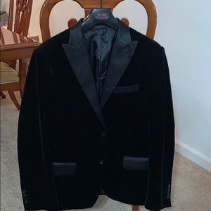 Men Velvet Blazer